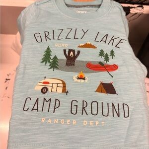 Carter's Aqua Grizzly Lake Camp Tee